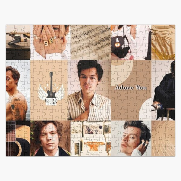 Collage Photo Harry Jigsaw Puzzle RB2103 product Offical harry styles Merch
