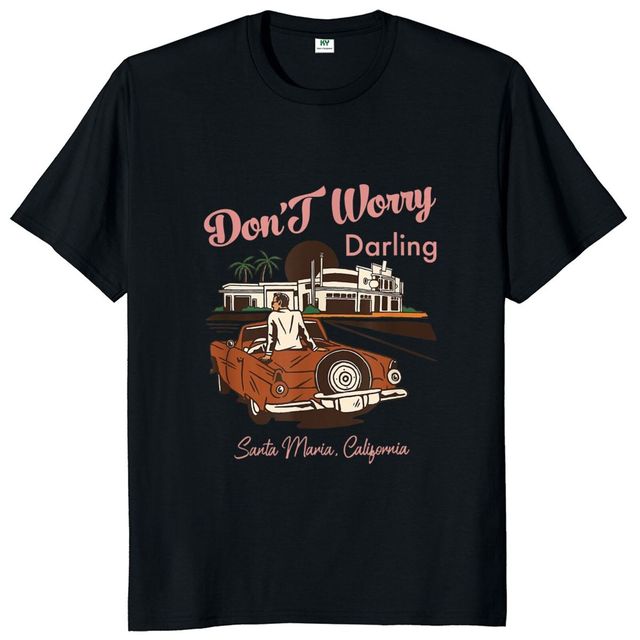 harry-styles-t-shirts-dont-worry-darling-in-the-car-harry-styles-classic-t-shirt