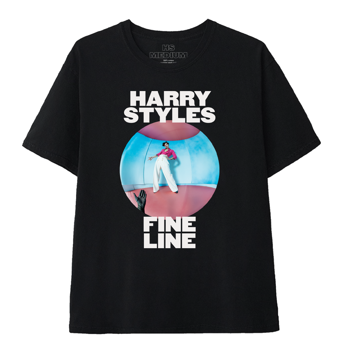 FINE LINE BLACK TEE 1 - Harry Styles Store