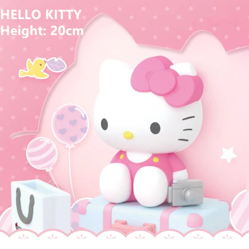 Hello Kitty Sanrio Plush Toys Cute Kt Cat Dolls Soft Stuffed Doll Hello Kitty Plush Toys - Hello Kitty Plush