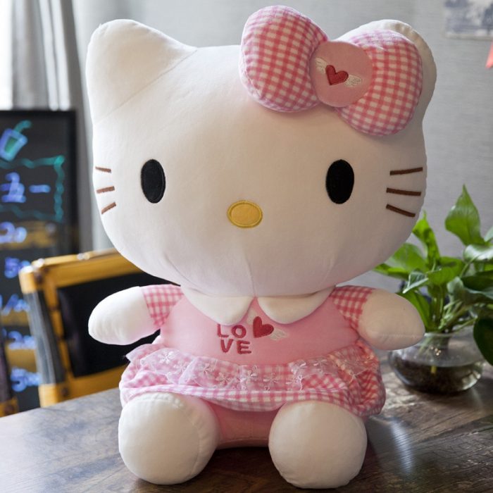 30Cm Hello Kitty Lovely Sanrio Anime Plush Toys Kawaii Hello Kitty Cute Plush Doll Children Toys - Hello Kitty Plush