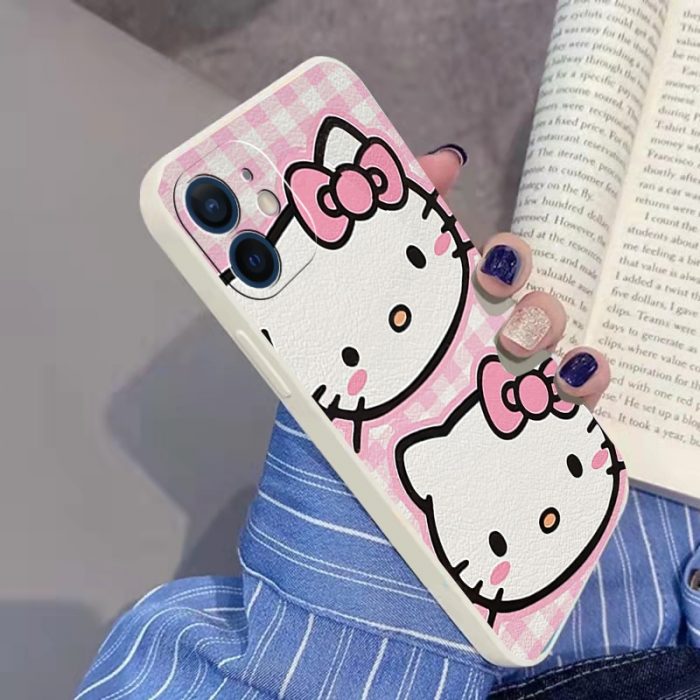 Hello Kitty Cute For IPhone 13 pro max 7 8P X XR XS XS MAX 11 5 - Hello Kitty Plush