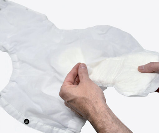 Slip per incontinenti standard con bottoni inserimento assorbente