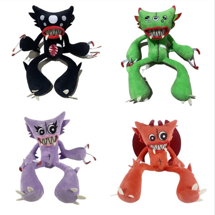 4pcs New Plush Toys Black Green Sspider Animals Cartoon Game Dolls Kids Gifts 1 - Huggy Wuggy Plush