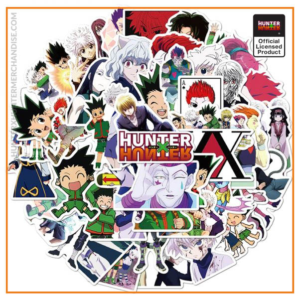 10 30 50pcs Pack Hunter X Hunter Anime Stickers Laptop Bicycle Guitar Skateboard Sticker Kid DIY 2 - Hunter x Hunter Store
