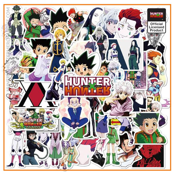 10 30 50pcs Pack Hunter X Hunter Anime Stickers Laptop Bicycle Guitar Skateboard Sticker Kid DIY 1 - Hunter x Hunter Store