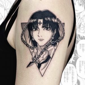 Hunter X Hunter Eye Splits done by Baby Blue Tattoo (babyblue_ttt