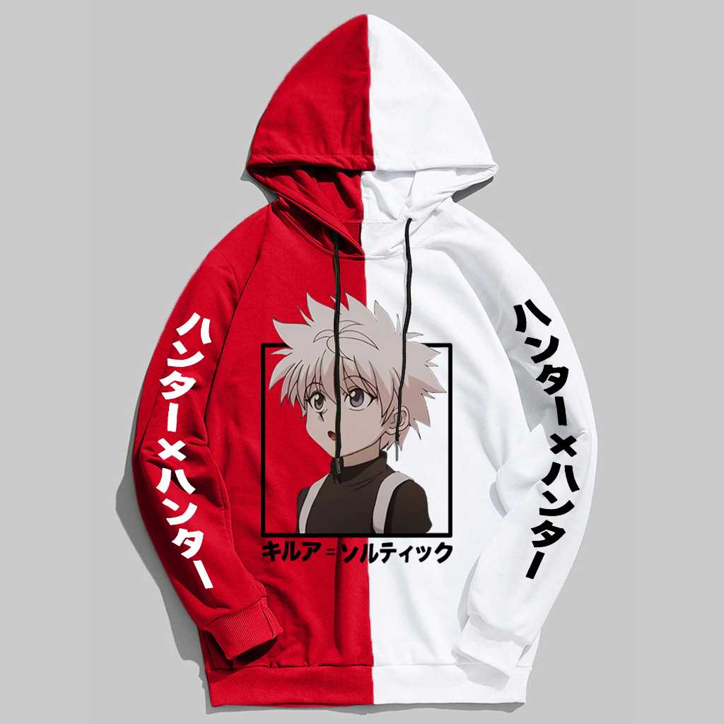 Hunter X Hunter Killua Zoldyck Mens Hoodies Autumn Winter Boys Girls Sweatshirts Fashion Killua Eye Anime 2 - Hunter x Hunter Store