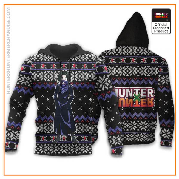 feitan ugly christmas sweater hunter x hunter anime xmas gift clothes gearanime 3 - Hunter x Hunter Store