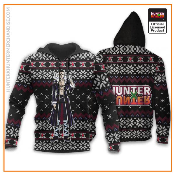 chrollo lucifer ugly christmas sweater hunter x hunter gift gearanime 3 - Hunter x Hunter Store