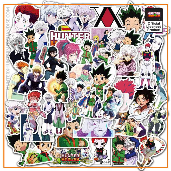 10 30 50pcs Pack Hunter X Hunter Anime Stickers Laptop Bicycle Guitar Skateboard Sticker Kid DIY - Hunter x Hunter Store