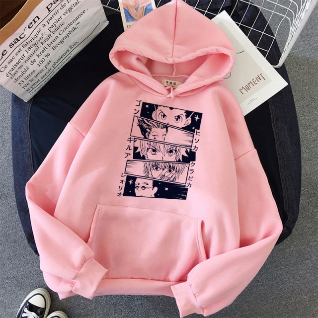 2021 Hot Japanese Anime Manga Kawaii Hunter X Hunter Hoodies Men Women Short Sleeve Sweatshirt Killua 24.jpg 640x640 24 - Hunter x Hunter Store