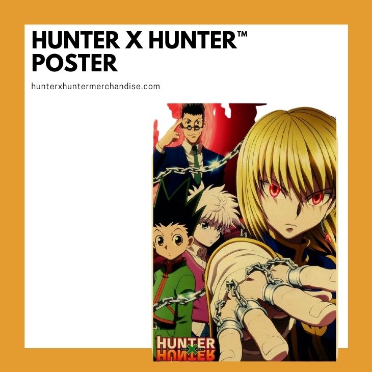 Hunter X Hunter Poster Manga Anime TV Show Print Wall Art Grande