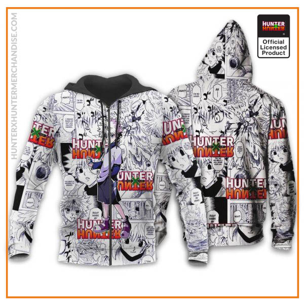 killua hunter x hunter shirt sweater hxh anime hoodie manga jacket gearanime - Hunter x Hunter Store
