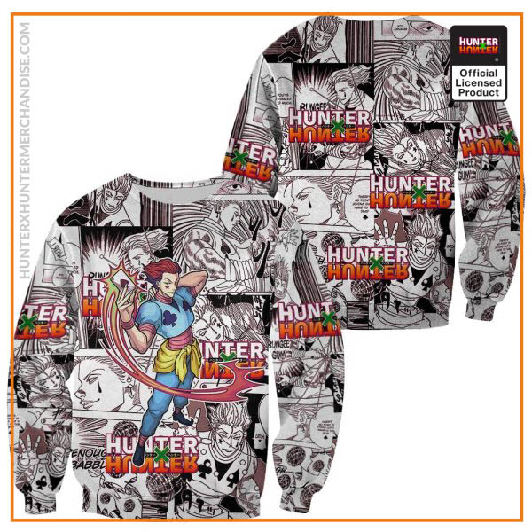 hisoka hunter x hunter shirt sweater hxh anime hoodie manga jacket gearanime 2 - Hunter x Hunter Store