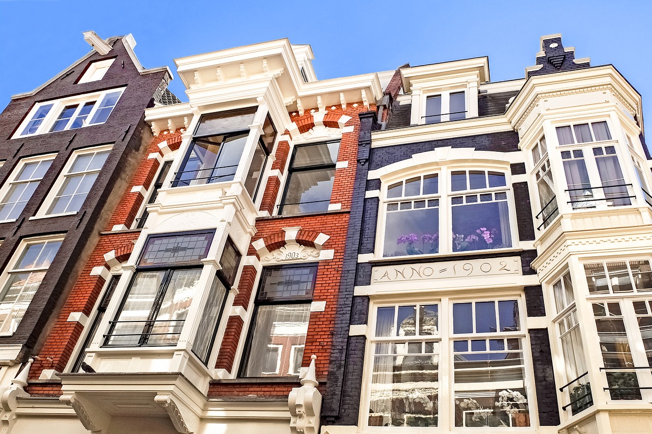 A house with many windows