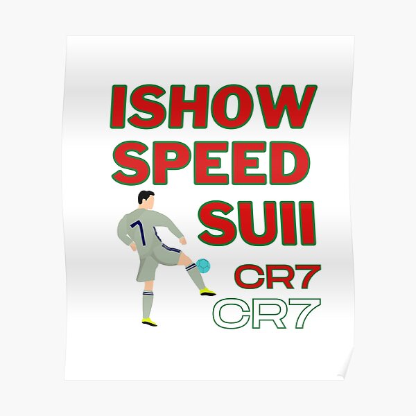 Ishowspeed Poster RB1312 product Offical ishowspeed Merch
