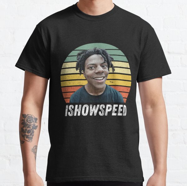 ishowspeed shirt retro sunset design Classic T-Shirt RB1312 product Offical ishowspeed Merch