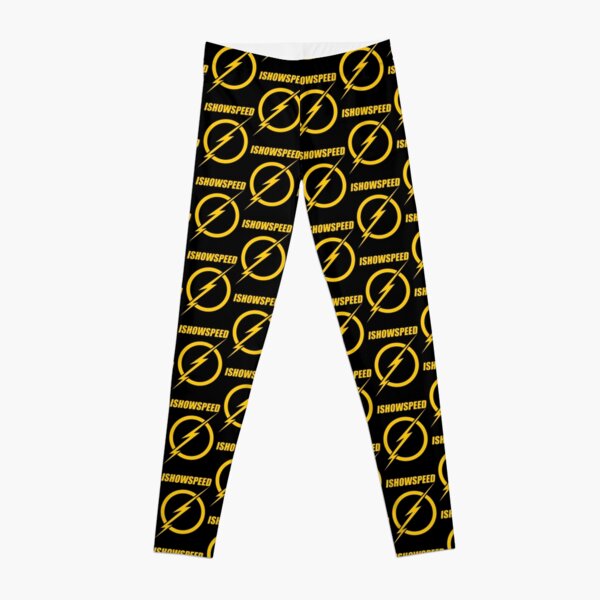 Ishowspeed Merch Is How Speed Logo Leggings RB1312 product Offical ishowspeed Merch