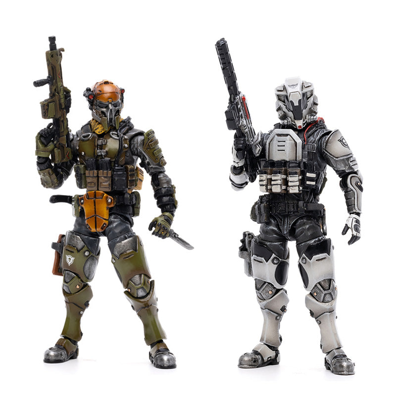 JoyToy 1/18 Action Figures 4-Inch Skeleton Forces Shadow Wing FM 1411 Hunter and Enforcer Official Joytoy Online Merch