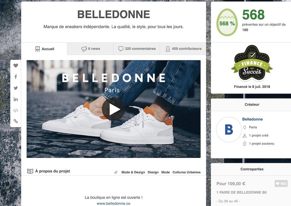 Chaussure belledonne discount