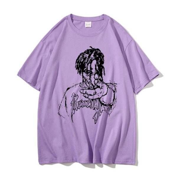 Rapper Awesome Juice Wrld Vintage Graphic Print T shirt Regular Man Women 100 Cotton T Shirt 9.jpg 640x640 9 - Juice Wrld Store