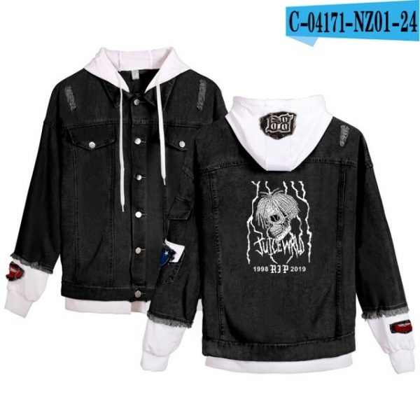 2021 Men Jacket Juice Wrld jeans hoodie Young People Autumn Winter Fashion Juice Wrld Denim jacket 5.jpg 640x640 5 - Juice Wrld Store