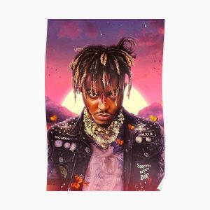 Juice Wrld 'Overstimulated Drawn' Poster – Posters Plug