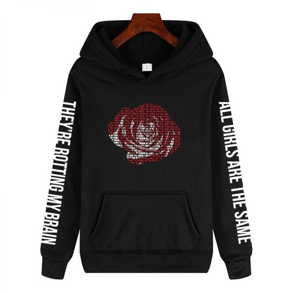 Juice Wrld All Girls Are The Same Black Hoodie - JWM1809