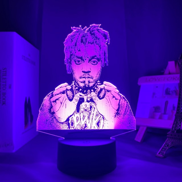3d Lamp Juice WRLD Led Night Light for Home Decoration Colorful Nightlight Gift for Fans Dropshipping 640x640 3 - Juice Wrld Store
