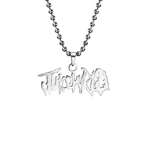 2020 Juice WRLD Pendant Necklace Beads Stainless Steel Necklace For Women Man Fans Gift Collares - Juice Wrld Store