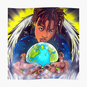 Juice Wrld 'Masked Earth' Poster – Posters Plug