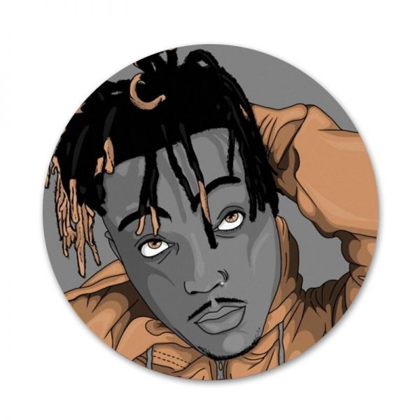 Rapper Juice WRLD Badge Brooch Pin Accessories For Clothes Backpack Decoration gift 1 - Juice Wrld Store