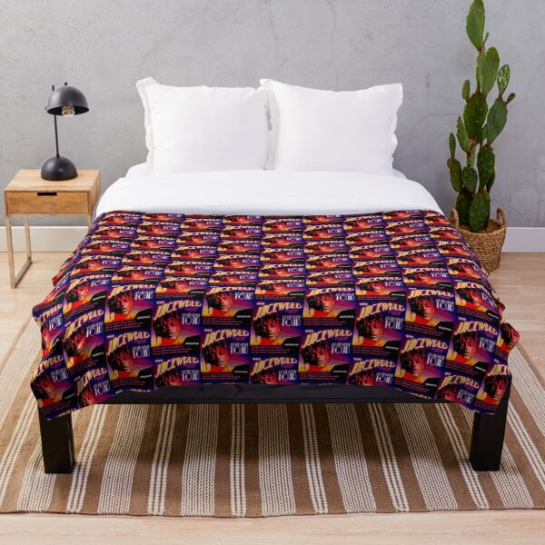 Juicewrld memorial shirt Throw Blanket RB0406 product Offical Juice WRLD Merch