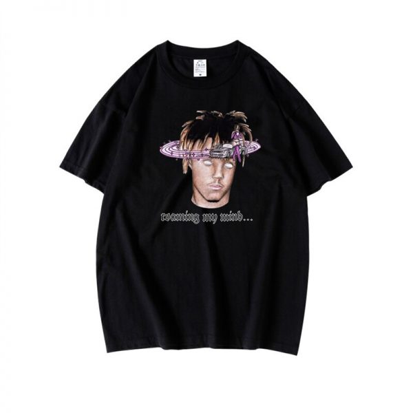 Funny Tops Unisex Harajuku Rapper Support Men s T shirt Streetwear Juice WRLD T Shirt Men - Juice Wrld Store