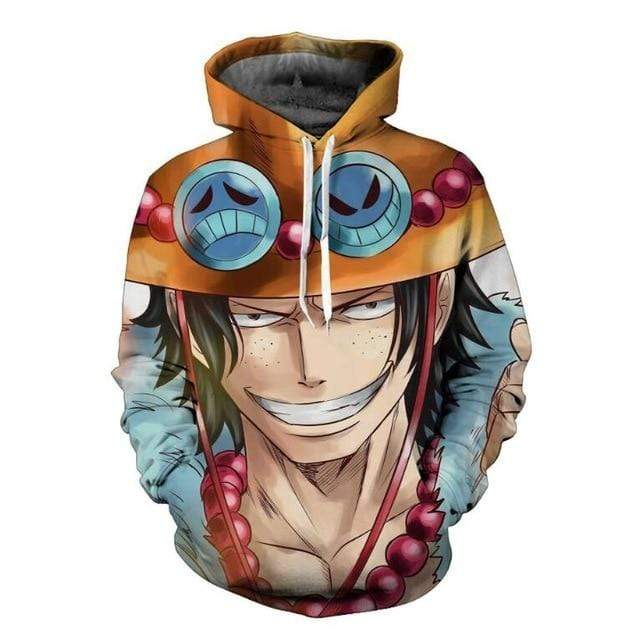 One Piece sweatshirt Ace Luffy's Big Brother OMS0911