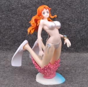 One Piece figure Nami Diving White Bathing Suit OMS0911