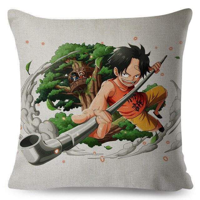 One Piece Pillow- One Piece pillow Mera Mera no Mi 45 cm