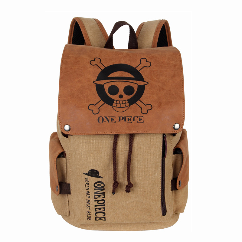 Samantha Vega x One Piece Collaboration Leather Backpack Luffy