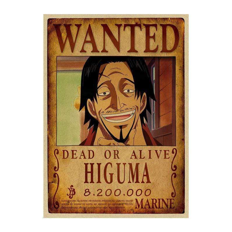 Wanted Higuma Search Notice OMS0911