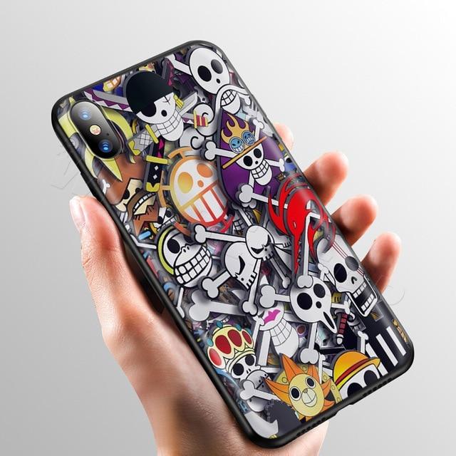 One Piece Jolly Rogers Pirates iPhone Case ANM0608 for iPhone 5 5s se Official One Piece Merch
