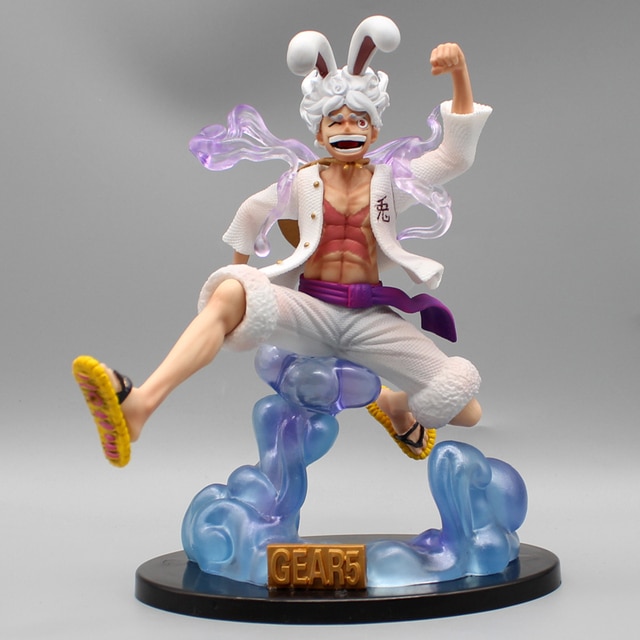 One Piece Figures - 23cm Gear 5 Luffy Anime PVC GK Statue Action