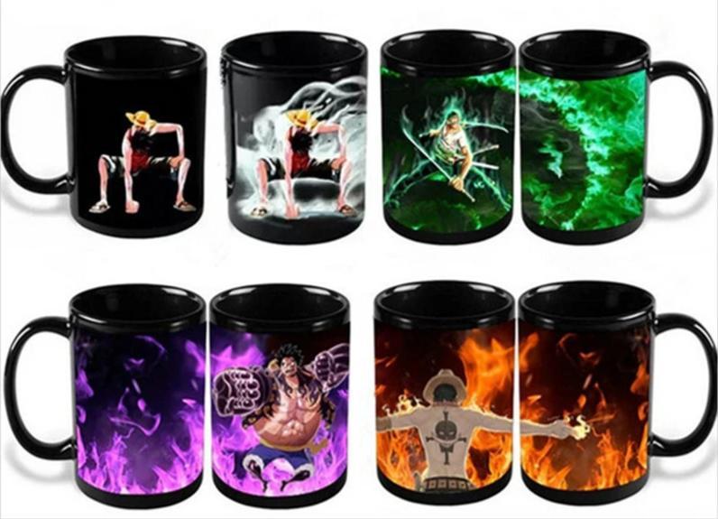 Colour Changing One Piece Mugs MNK1108 Gear 2 Official One Piece Merch