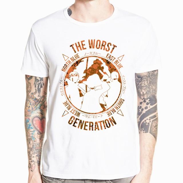 One Piece Worst Generation T-Shirt ANM0608 S Official One Piece Merch