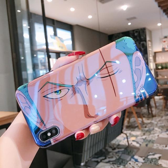 One Piece Roronoa Zoro Scar iPhone Case ANM0608 for iphone 6 6S Official One Piece Merch