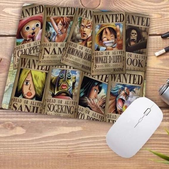 One Piece Dead or Alive Wanted Mouse Pad ANM0608 Default Title Official One Piece Merch
