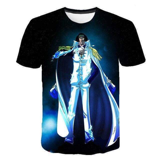 One Piece T-Shirt Aokiji Admiral of the Navy OMS0911