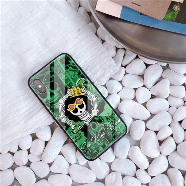 One Piece Soul King Brook Jolly Roger iPhone Case ANM0608 For iphone 5 5S SE Official One Piece Merch