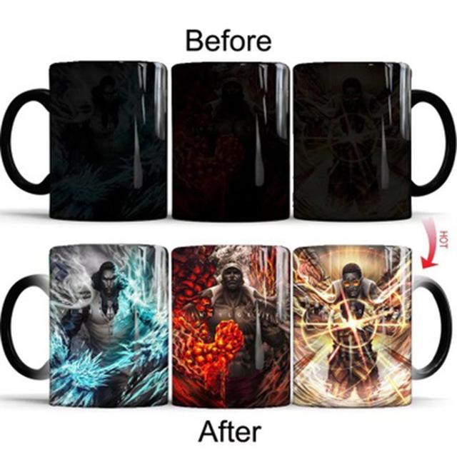 One Piece Marine Generals Color Changing Mug Cup ANM0608 Default Title Official One Piece Merch