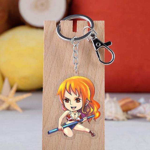 One Piece Nami Keychain ANM0608 Default Title Official One Piece Merch